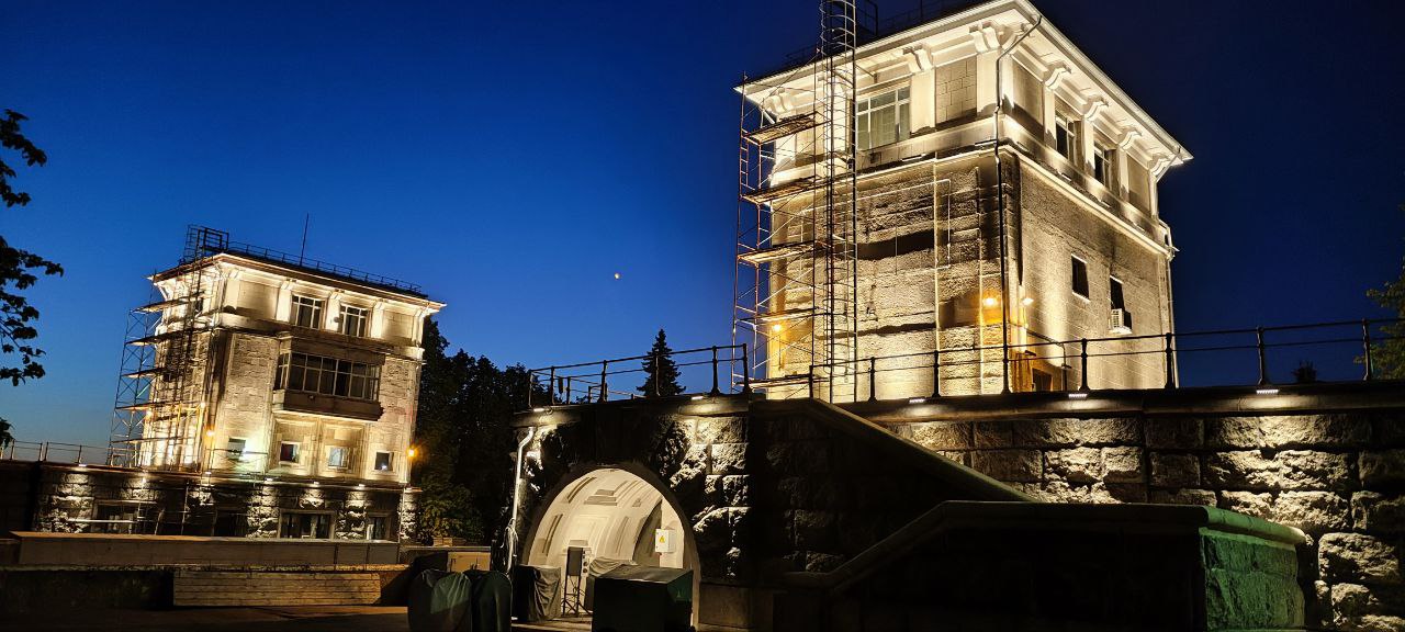 Фасадное освещение